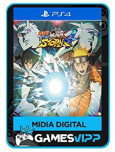 Naruto Shippuden Ultimate Ninja Storm 4 - Edição Padrão - Ps4 - Mídia Digital