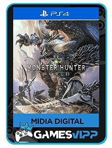 Monster hunter World- Ps4 Midia digital
