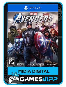 Marvel avengers - Edição Padrâo - Ps4 Midia digital