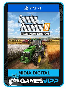 Farming Simulator 19 - Ps4 Midia digital