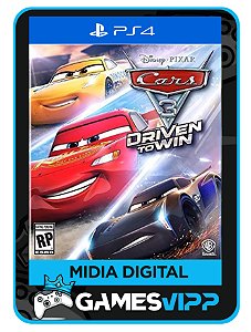 Carros 3 - correndo para vencer  - Ps4 Mídia digital