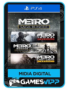 Conjunto Metro Saga - PS4 Midia digital