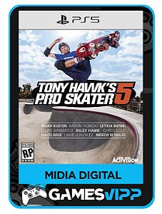 Tony hawks pro skater 5 Ps5 Midia digital