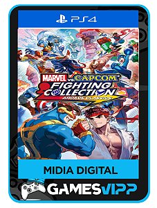 Marvel vs capcom fighting collection - Ps4 Midia digital