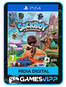 Sackboy Uma Grande Aventura - Ps4 Mídia digital