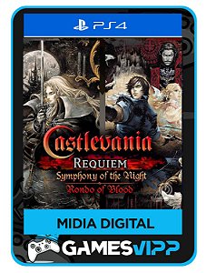 Castlevania Requiem: Symphony of the Night & Rondo of Blood - Ps4 Midia digital