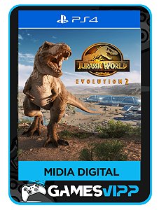 Jurassic World Evolution 2 PS4 mídia digital