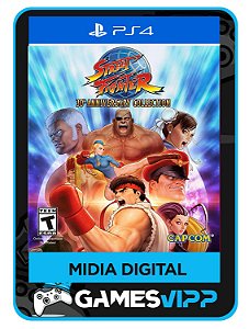 Street Fighter 30th Anniversary Collection - Ps4 Midia digital
