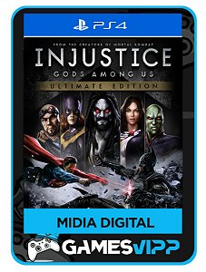 Injustice Gods Among Us Ultimate Edition - Ps4 Midia digital