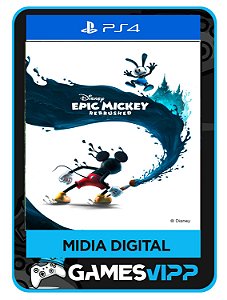 Disney Epic Mickey Rebrushed - Ps4 Midia digital