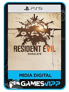 Resident Evil 7 - Ps5 Mídia Digital