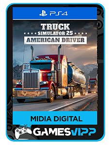Truck Simulator 25 - American Driver - Ps4 midia digital
