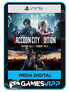 Raccoon city edition - Ps5 Midia digital