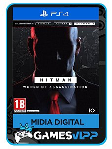 Hitman World of assassination - Ps4 Midia digital