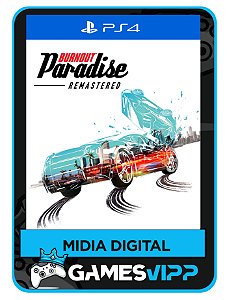 Burnout paradise remastered-Ps4 Midia digital