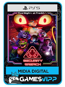 Five Nights at Freddys: Security Breach-Ps5 Midia digital