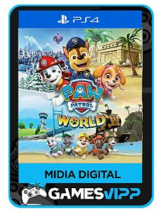 Mundo da PAW Patrol Patrulha Canina-Ps4 Midia digital