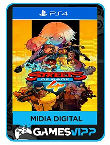 Streets Of Rage 4-Ps4 Midia digital