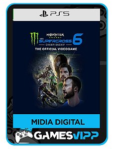 Monster Energy Supercross 6 -Ps5 Midia digital