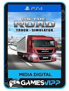 ON THE ROAD - The Truck Simulator-Ps4 Midia digital