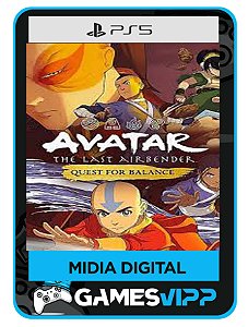 Avatar The Last Airbender: Quest for Balance- Ps5 midia digital