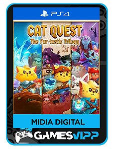 Cat Quest: The Fur tastic Trilogy Ps4 Midia digital