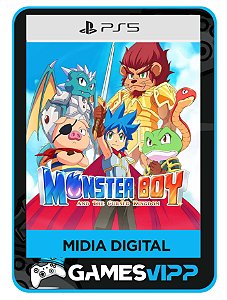 Monster Boy e o Reino Amaldiçoado-Ps5 Midia digital