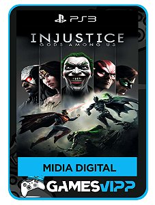 Injustice gods Among Us-Ps3 Midia digital