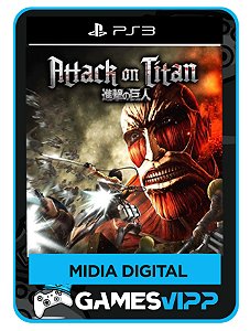 Attack on Titan -PS3 Mídia digital