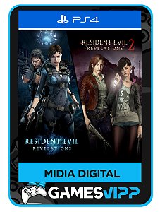 Resident Evil Revelations 1 & 2 Bundle-Ps4 Midia digital
