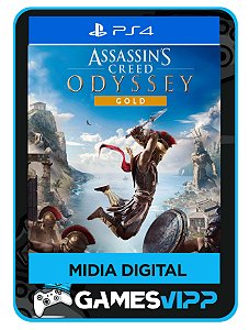 Assassins Creed Odyssey Gold Edition-Ps4 Midia digital