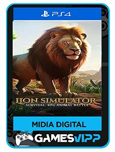 Lion Simulator Survival: RPG Animal Battle-Ps4 Midia digital
