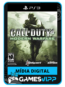 Call of duty 4 : Modern Warfare - Ps3 Midia digital