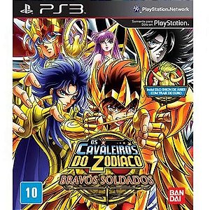 Cavaleiros do Zodíaco Saint Seiya Bravos Soldados PS3 Mídia Digital