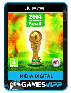 FIFA World Cup 2014 Copa do Mundo PS3 Mídia Digital