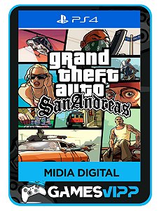 Gta San andreas PS4 Midia digital