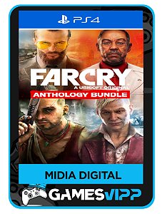 Far cry pacote antologia PS4 mídia digital