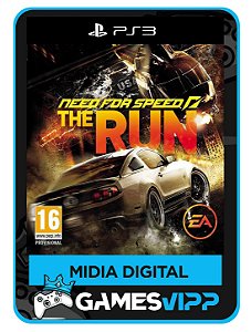 Need for speed the run PS3 mídia Digital