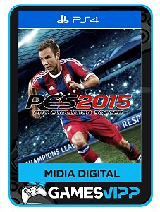 Pes 2015 PS4 mídia digital
