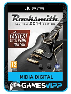 Rocksmith 2014 PS3 Midia digital