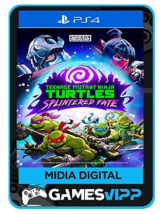 Tartarugas Ninja: O Destino de Splinter PS4 Midia digital