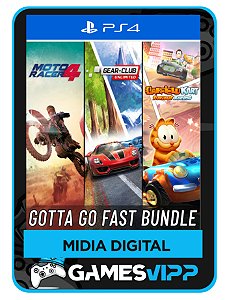 Gotta Go Fast 3-in-1 PS4 Midia digital