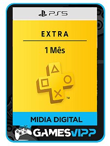 PSN Plus extra 1 meses PS5 Midia digital