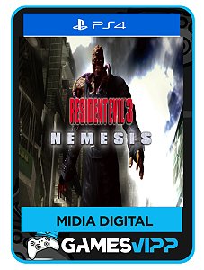 Resident Evil 3 Nemesis Ps4 Midia digital