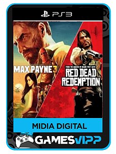 Max Payne And Red dead collection PS3 Midia digital