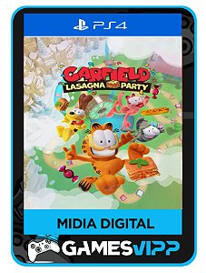 Garfield Lasagna Party PS4 Midia digital