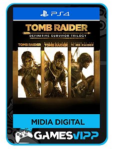 Tomb Raider: Definitive Survivor Trilogy PS4 Midia digital