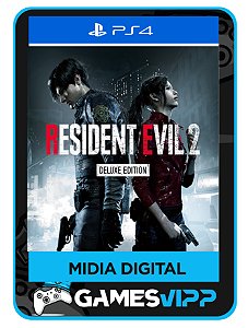 RESIDENT EVIL 2 Deluxe Edition Ps4 Midia digital