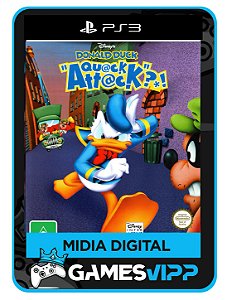 Donald duck Quack Attack PS3 Midia digital