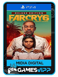 far cry 6 Deluxe edition PS4 Midia digital